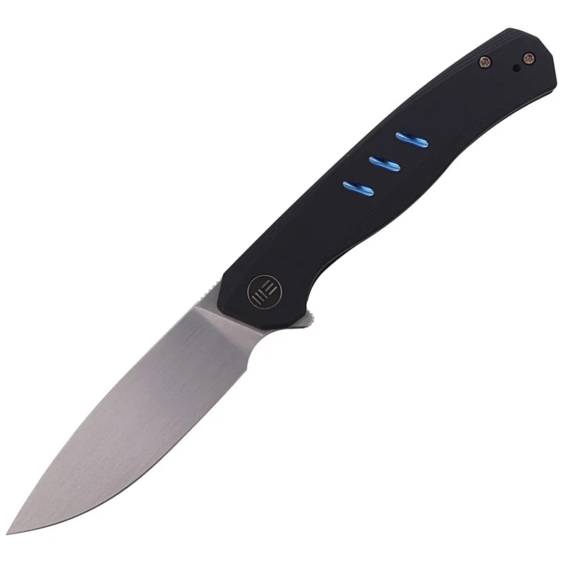Szybka dostawa WE Knife Seer LE No 539/610 Black Titanium, Rubbed Silver CPM 20CV (WE20015-1)