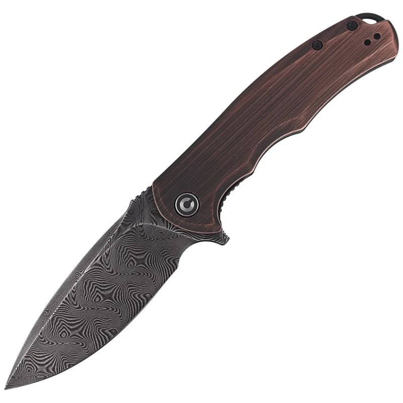 Bezpieczna płatność Nóż składany Civivi Praxis Black Copper, Black Damascus (C803DS-3)