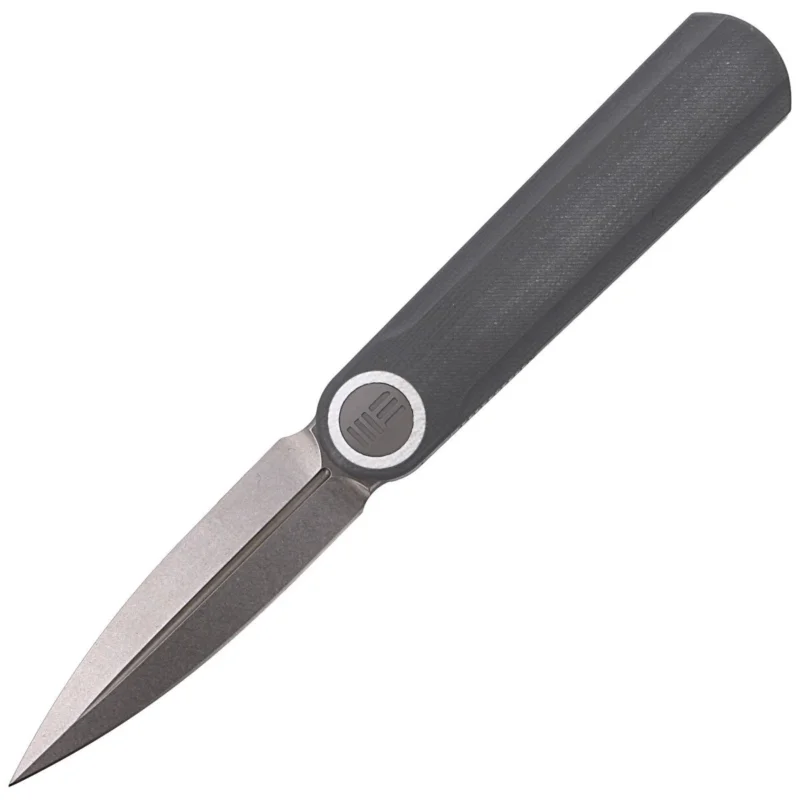 We Knife Eidolon Dagger Gray G10, Stonewashed by Justin Lundquist (WE19074 B-A) Tani