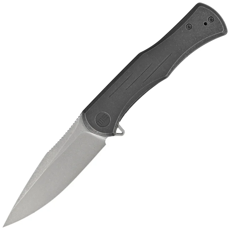Ostatnia szansa Nóż składany WE Knife Primoris Black Titanium, Gray Stonewashed (WE20047A-2)