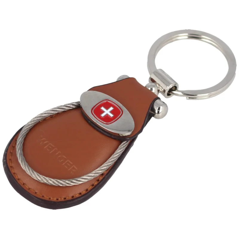 Wenger Key-Ring 01 Brown key ring (6.061.001.000) Popularny