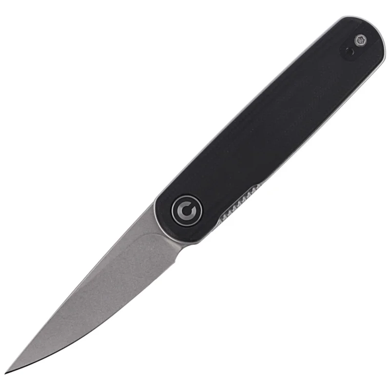 CIVIVI Knife Lumi Black G10, Stonewashed by Justin Lundquist (C20024-3) Hit sprzedaży