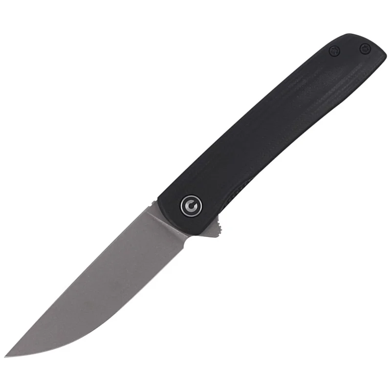 Bezpieczna płatność CIVIVI Knife Bo Black G10, Gray Stonewashed Nitro-V by Brad Zinker (C20009B-3)