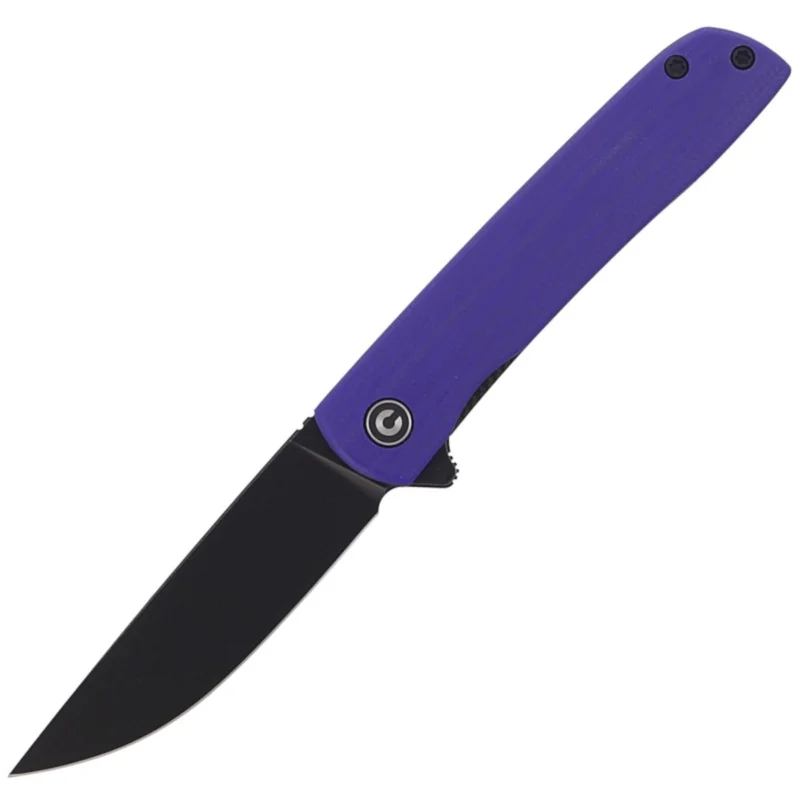CIVIVI Knife Bo Purple G10, Black Stonewashed Nitro-V by Brad Zinker (C20009B-5) Sprawdź teraz