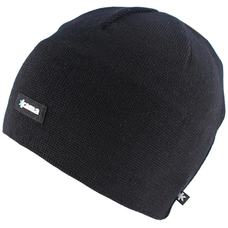 Czapka Kama 100% Merino Wool / Polycolon Band, Black (A02-110) Rabat