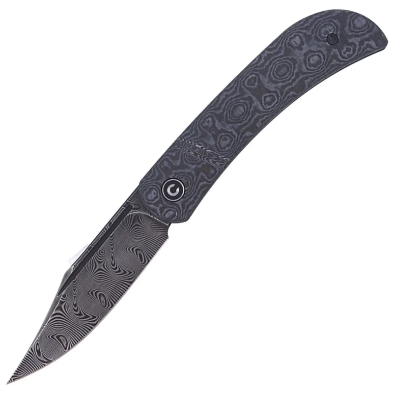 Nóż składany CIVIVI Appalachian Drifter Gray G10 / Rose Pattern Carbon Fiber, Black Damascus (C2015DS-1) Szybka wysyłka