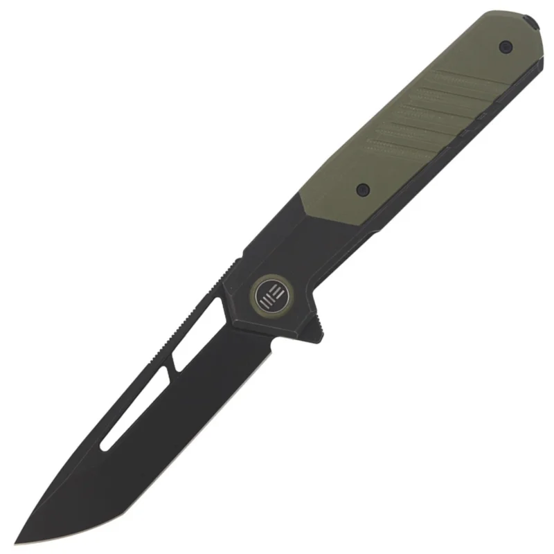 WE Knife Arsenal Black Titanium/Green G-10, Black Stonewashed (WE20073-2) Wysoka jakość