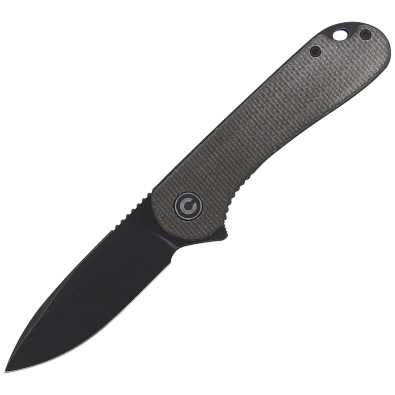 Nie przegap CIVIVI Elementum Flipper Green Micarta, Black Stonewashed (C907Z)