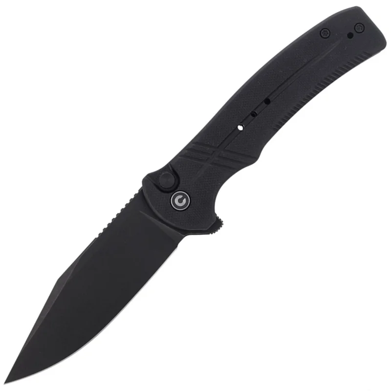 Nóż składany CIVIVI Cogent Black G10, Black Stonewashed 14C28N (C20038D-1) Bezpieczne zakupy