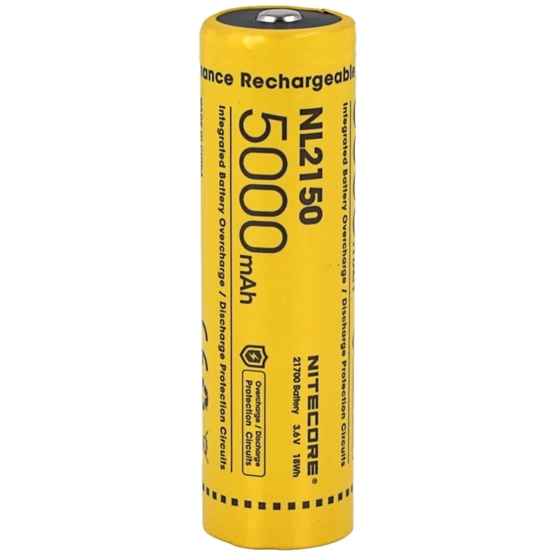 Nitecore NL2150, 21700, 5000mAh, 3.6V battery (NL2150) Do wyczerpania zapasów