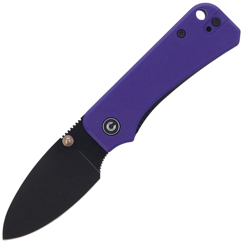 CIVIVI Baby Banter Purple G10, Black Stonewashed by Ben Petersen (C19068S-4) Nowość