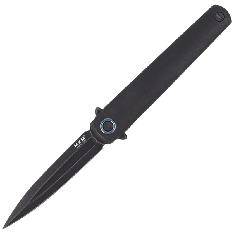 Nóż składany MKM Flame Dagger Black Titanium, Black Stonewashed M390 by Michael Zieba (MK FL02-TDSW) Nie przegap
