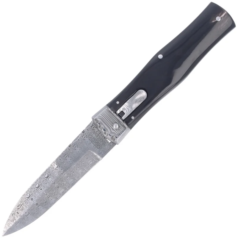 Nóż sprężynowy Mikov Predator Panther Buffalo Horn, Damascus PMC27 (241-DR-1/PANTHER) Dodaj do koszyka