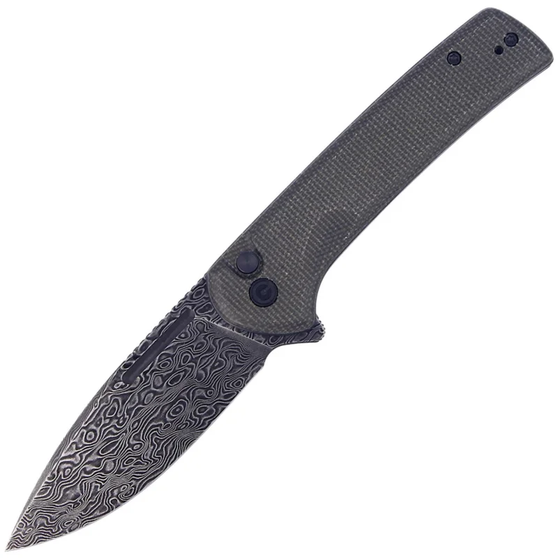 Civivi Knife Conspirator Dark Green Micarta, Damascus (C21006-DS1) Dostępne od ręki