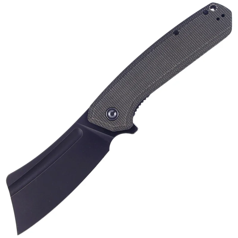 Zamów teraz CIVIVI Bullmastiff Dark Green Micarta, Black Stonewashed (C2006F)
