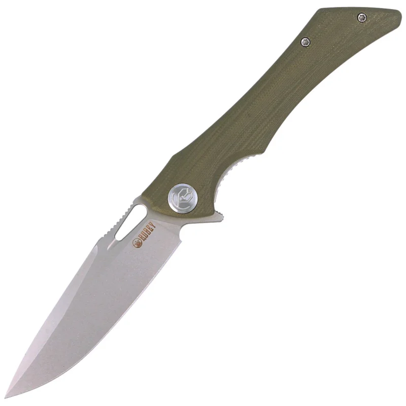 Kubey Raven KB245B Knife OD Green G10, Satin AUS-10 by Jelly Jerry Nowy