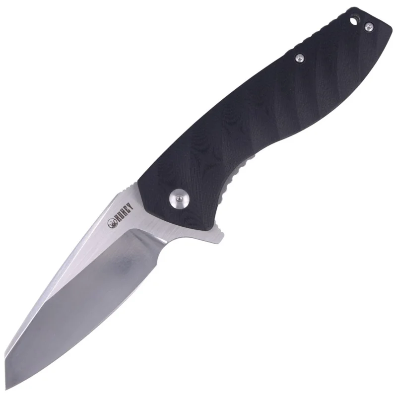 Kubey Knife Hellfire Black G10, Satin D2 (KB075) Zamów teraz