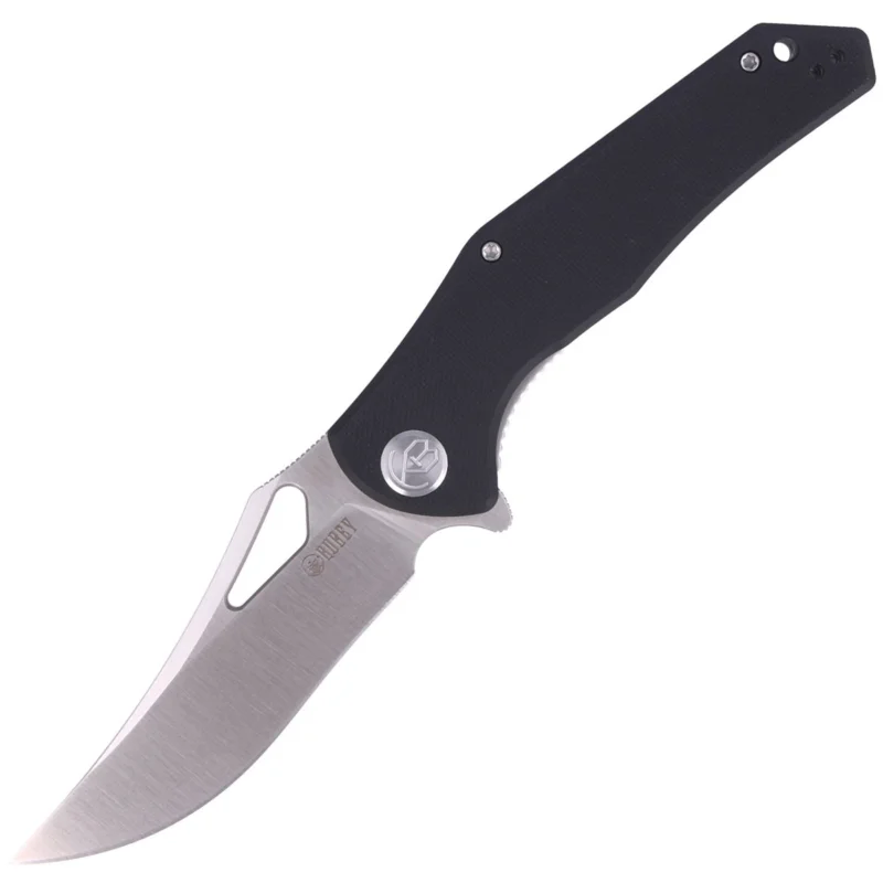 Nóż składany Kubey Phemius KU149A Black G10, Bead Blasted D2 Szybka wysyłka