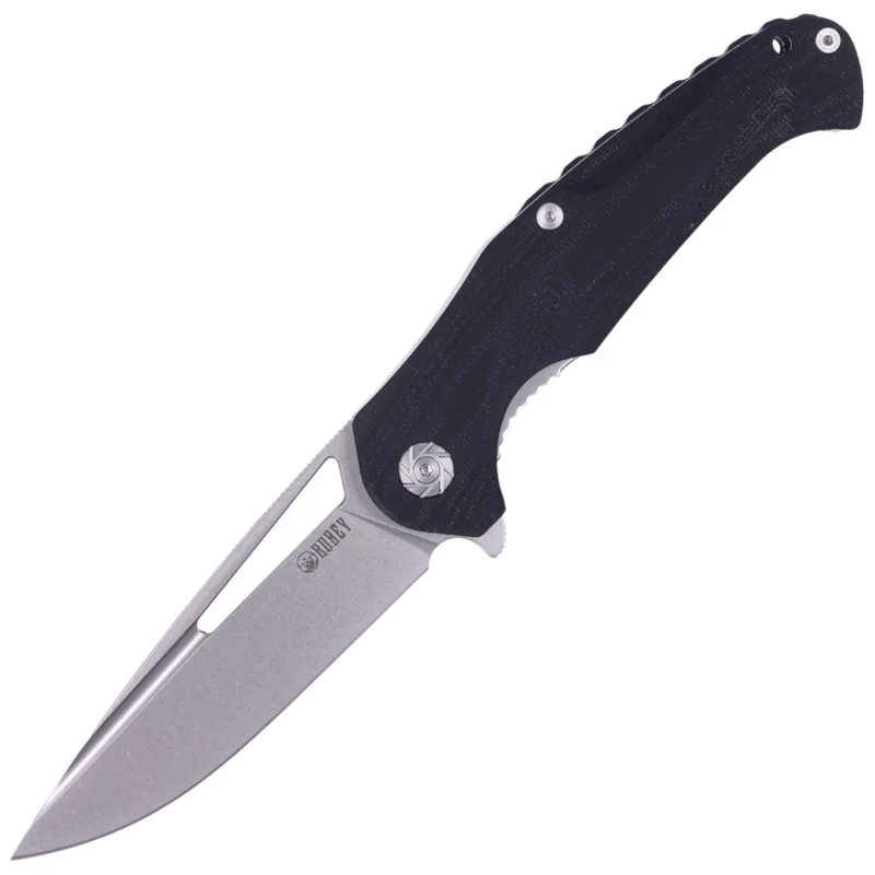 Nóż składany Kubey Dugu Black G10, Stonewashed D2 (KU210C) Wyjątkowa oferta