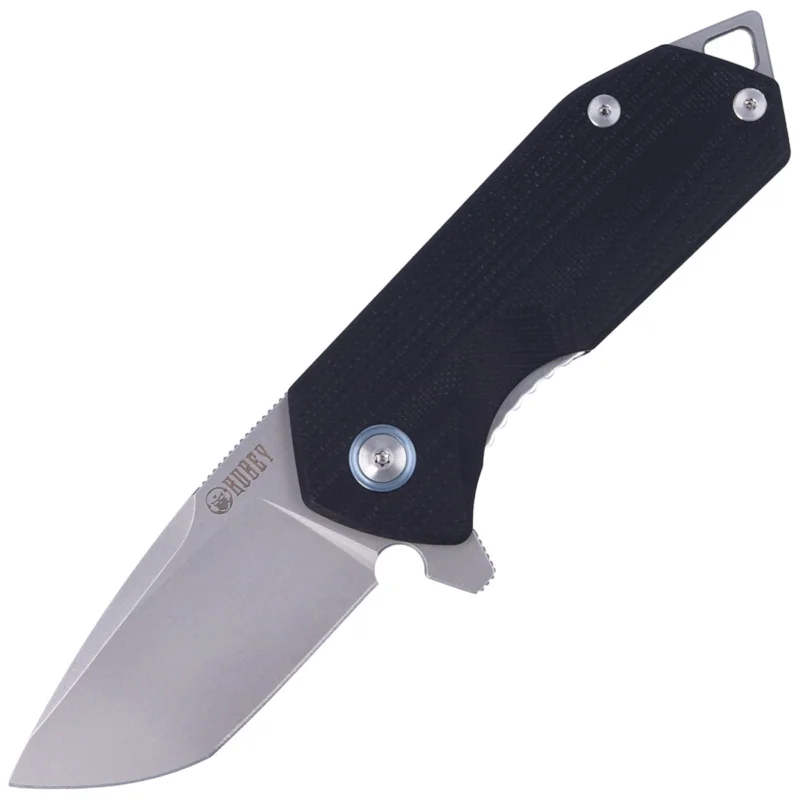 Nóż składany Kubey Campe KU203A Black G10, Sandblasted D2 Ostatnie sztuki