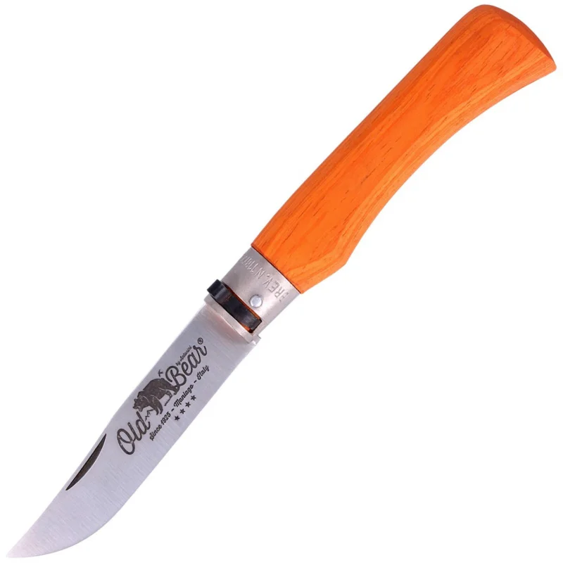 Hit cenowy Nóż składany Antonini Old Bear Laminated Orange, Satin Stainless (9307/23_MOK)