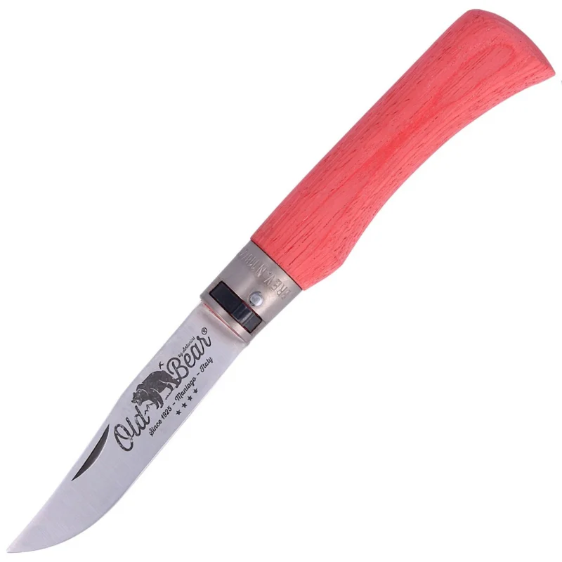 Darmowa dostawa Antonini Old Bear Laminated Red, Satin Stainless knife (9307/21_MRK)
