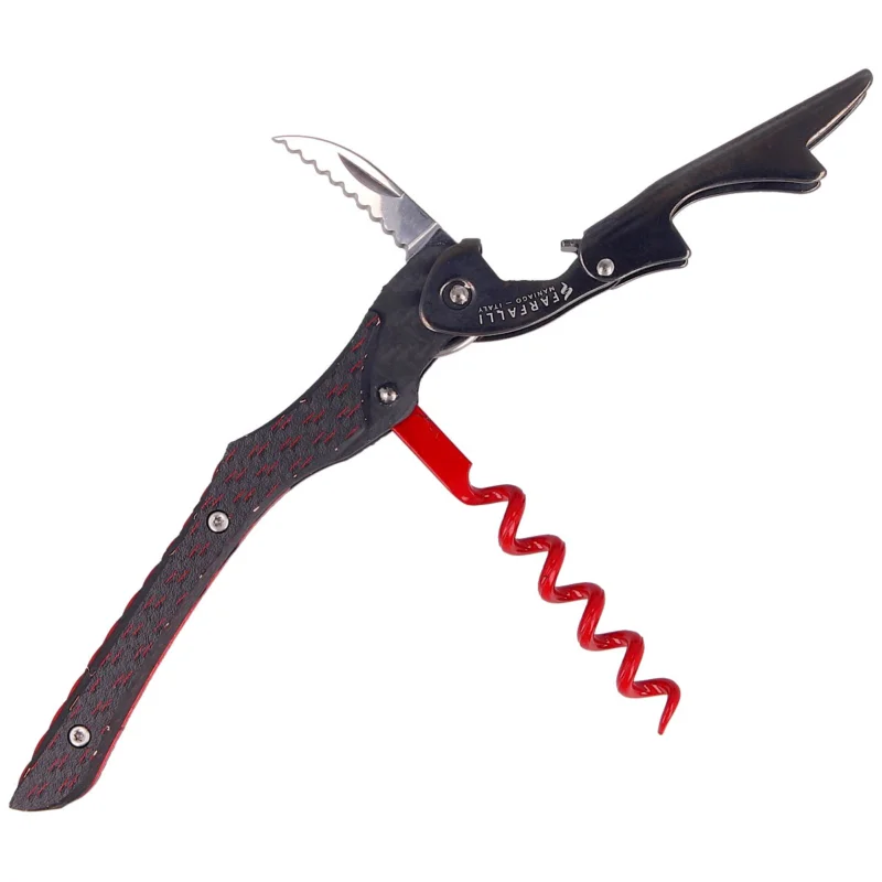 Super okazja Wine opener Farfalli Fibra Red (FF T010 CF RD)