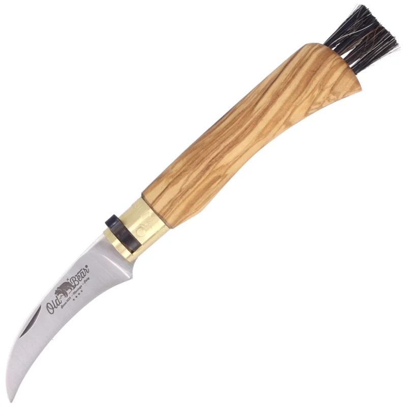 Super okazja Nóż składany Antonini Old Bear Mushroom Olive 190mm (AE 9387/19_LU)