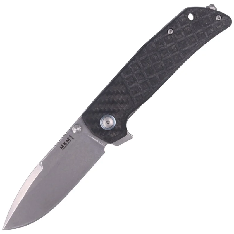 Nóż składany MKM Maximo Carbon Fiber, Stone Washed by Bob Terzuola (MK MM-CT) Szybka dostawa