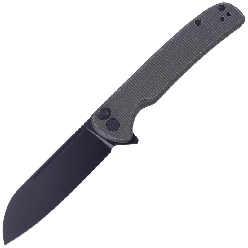 CIVIVI Chevalier Dark Green Micarta, Black Stonewashed (C20022-2) Bestseller