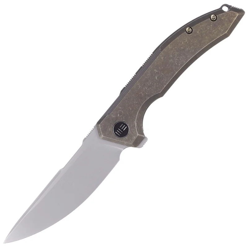 Kup online WE Knife Quixotic Bronze Titanium, Silver Bead Blasted CPM 20CV (WE21016-5)