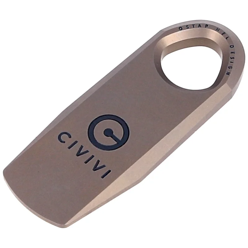 CIVIVI Ti-Bar Champagne/Satin Titanium Prybar Tool by Ostap Hel (C21030-3) Ostatnia szansa