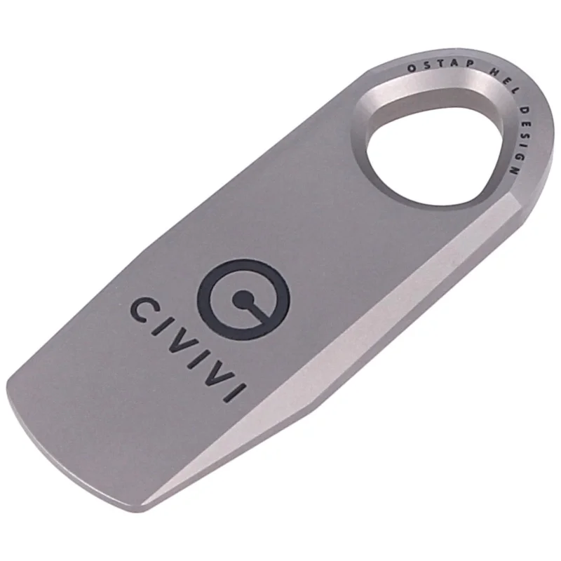 Bestseller Brelok CIVIVI Ti-Bar Gray Titanium Prybar Tool by Ostap Hel (C21030-1)