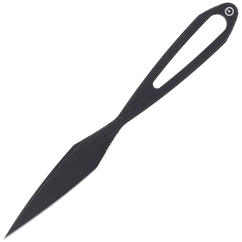 CIVIVI D-Art Neck Knife, Black Stonewashed D2 by Ostap Hel (C21001-2) Ostatnie sztuki