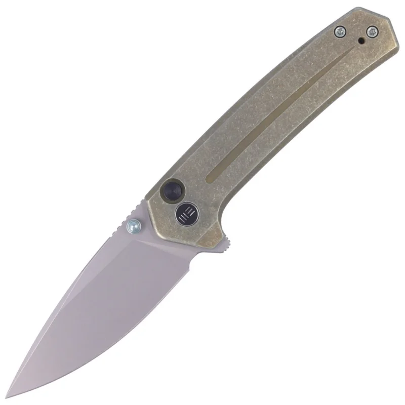Bestseller WE Knife Culex Green Titanium, Silver Bead Blasted CPM 20CV (WE21026B-5)
