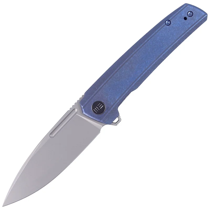 Najlepsza cena Nóż składany WE Knife Speedster Blue Titanium, Silver Bead Blasted CPM 20CV (WE21021B-3)