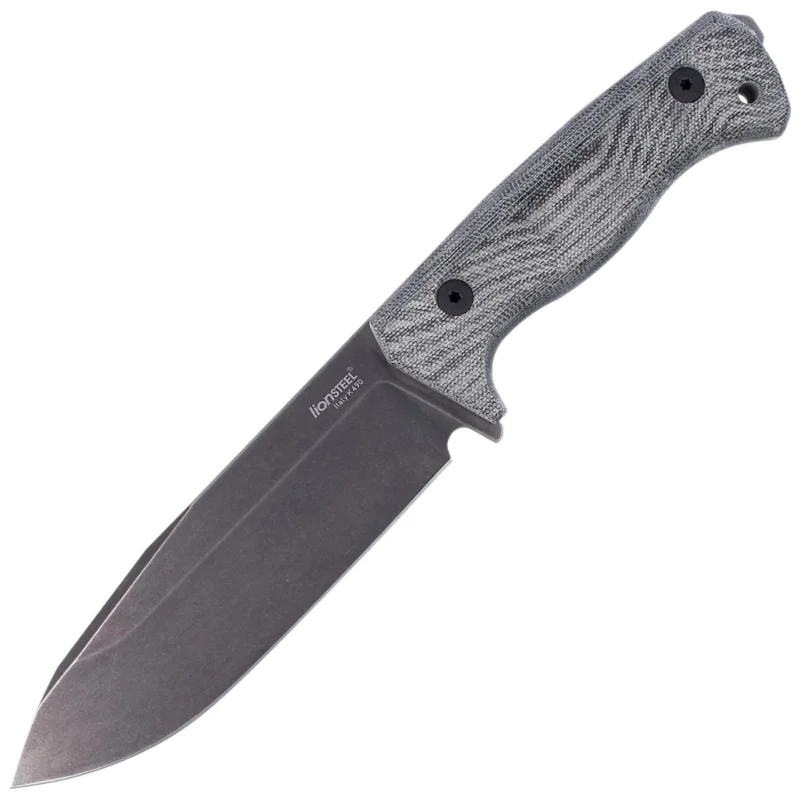 Rabat Nóż LionSteel T6B Black Micarta, Old Black K490 (T6B CVB)