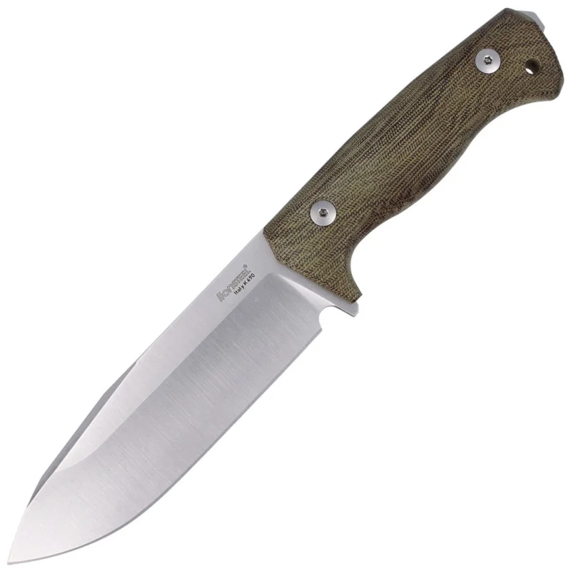 Tylko dziś Nóż LionSteel T6 Green Micarta, Satin K490 (T6 CVG)