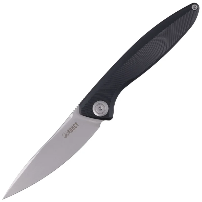 Cena promocyjna Nóż składany Kubey Pike KB2103B, Black Titanium, Sandblasted CPM 20CV by Parsons Bladeworks