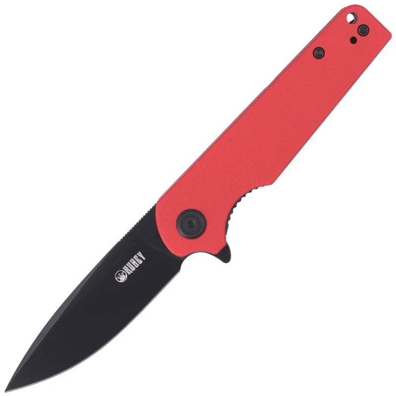 Nóż składany Kubey Knife Wolverine, Red G10, Dark Stonewashed D2 (KU233E) Okazja