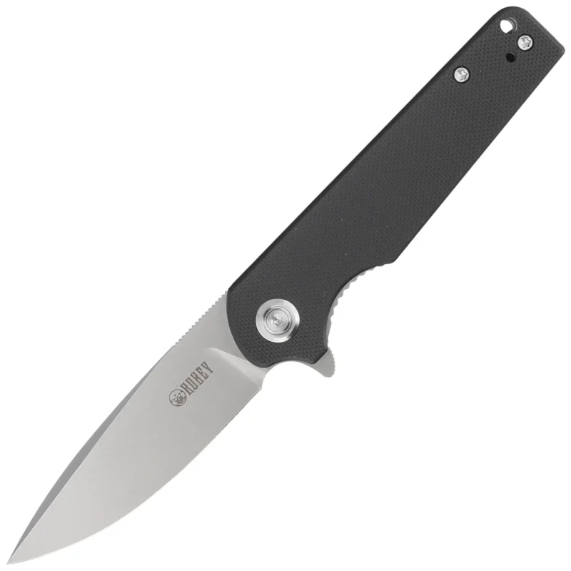 Kubey Knife Wolverine, Black G10, Sand Blasted D2 (KU233A) Ostatnia szansa