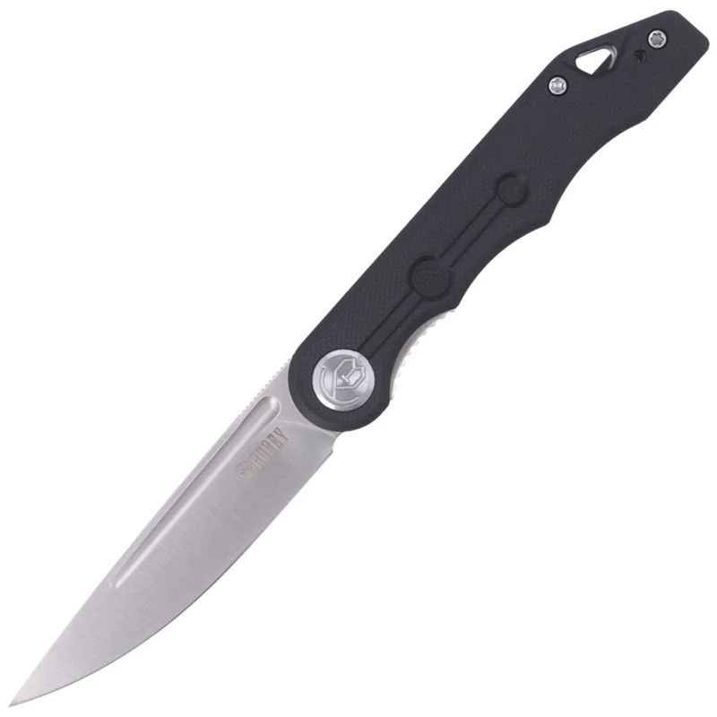 Szybka dostawa Nóż składany Kubey Mizo, Black G10, Satin 14C28N by Tiguass (KU2101A)