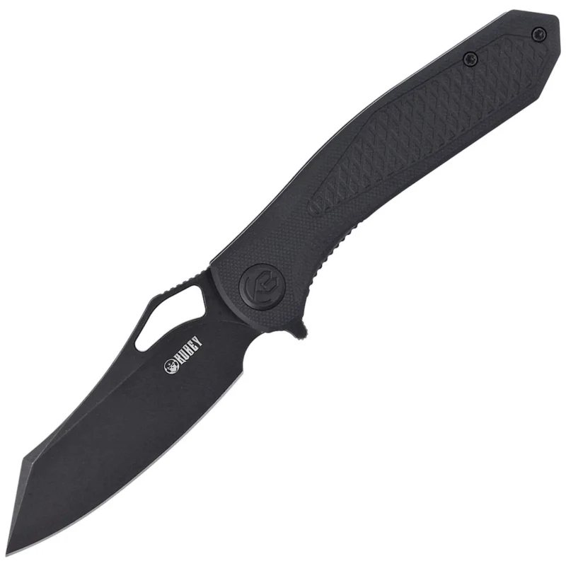 Szybka dostawa Kubey Knife Drake, Black G10, Dark Stonewashed D2 by Maksim Tkaczuk (KU310F)