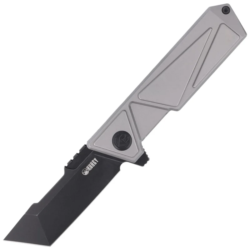 Zamów teraz Nóż składany Kubey Avenger Frame Lock Gray Titanium, Dark Stonewashed 14C28N (KB209B)