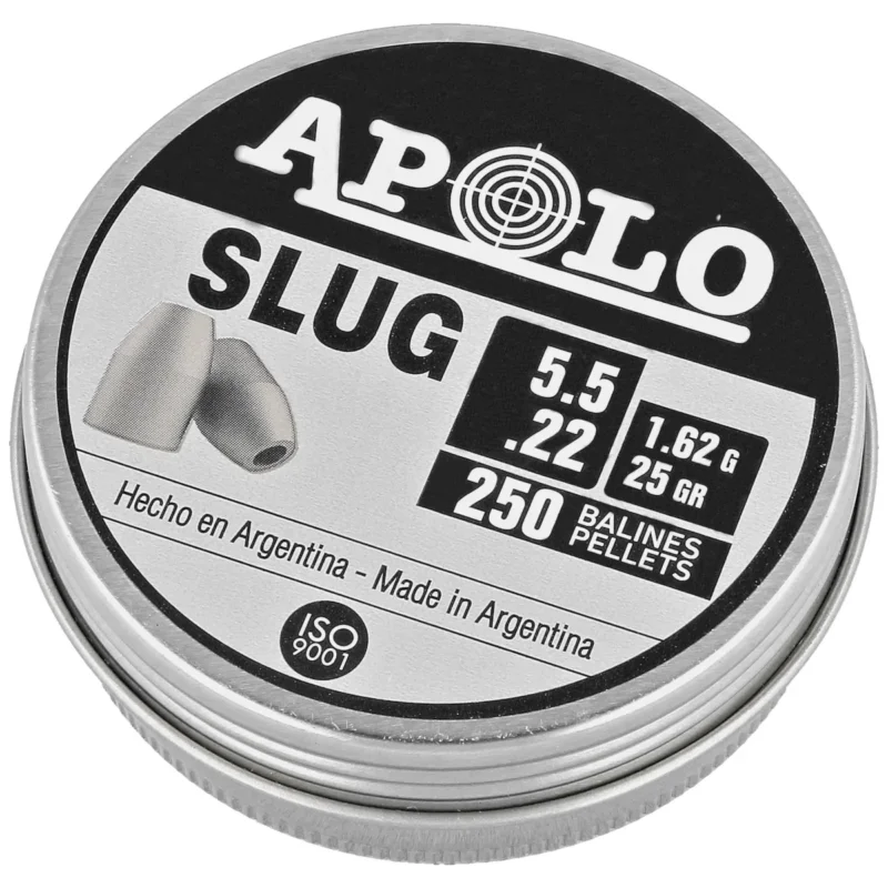 Śrut Apolo Slug 25 5.5 mm, 250 szt. 1.62g/25.0gr (19301) Do wyczerpania zapasów