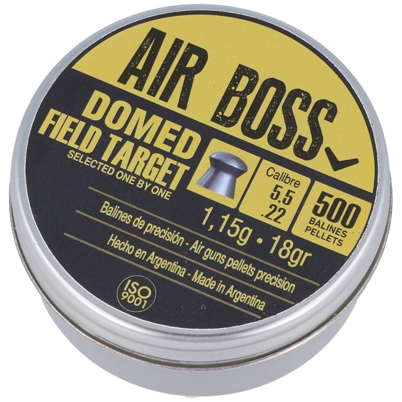 Rabat Apolo Air Boss Domed Field TargetAirGun Pellets .22/5.52 mm, 500 psc 1.15g/18.0gr (30205-2)