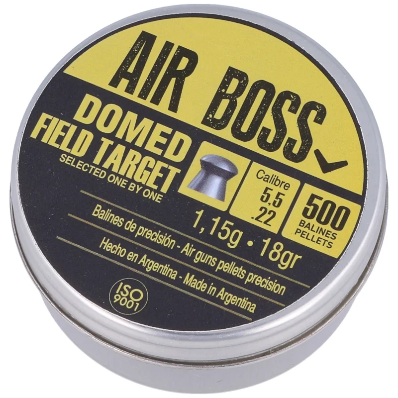 Rabat Apolo Air Boss Domed Field TargetAirGun Pellets .22/5.5 mm, 500 pcs 1.15g/18.0gr (30205)