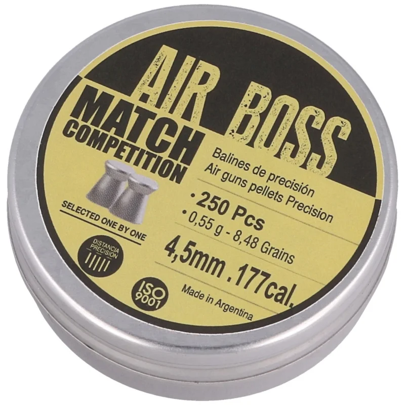 Śrut Apolo Air Boss Match Competition 4.5 mm, 250 szt. 0.55g/8.48gr (30301) Tani