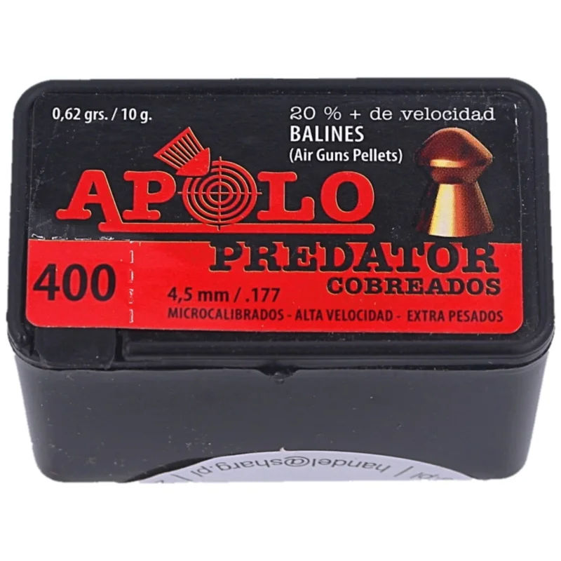 Ekspresowa dostawa Śrut Apolo Predator Copper 4.52 mm, 400 szt. 0.70g/10.0gr (19950-2)