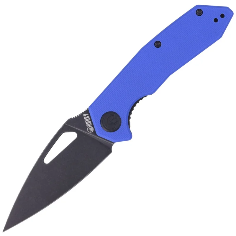 Darmowa dostawa Kubey Knife Coeus Blue G10, Dark Stonewashed D2 (KU122G)
